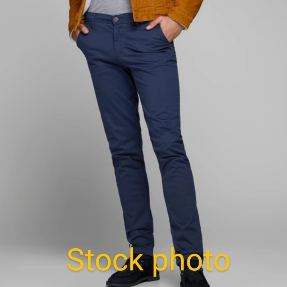 JACK & JONES Marco Slim Fit Chino Pants - Picture 6 of 10